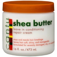 Cantu Shea Butter Leave In Conditioning Repair Cream, 16 Ounce (Pack of 2) Cantu Shea Butter Leave In Conditioning Repair Cream, 16 Ounce (Pack of 2)