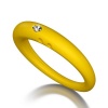 Classic Collection Diamond Ring S (4.5-6) Cabana Banana: Lemon