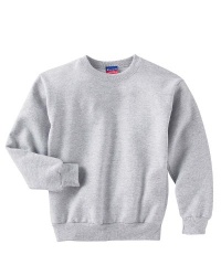 Champion Youth Long-Sleeve Spandex Crewneck T-Shirt, light steel, X-Large Champion Youth Long-Sleeve Spandex Crewneck T-Shirt, light steel, X-Large
