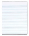 TOPS Narrow Rule Legal Pads, 8.5 x 11 Inches, Gum Top, 50 Sheets/pad, 12-Pack, White (7529)