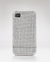 In over-the-top style, Jimmy Crystal dresses up this iPhone case in Swarovski stones. It's destined to be a topic of conversation.