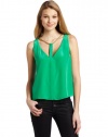 BCBGMAXAZRIA Women's Nydia V-Neck Top With Rope Trim