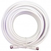 Wilson Electronics RG6 50 feet Low Loss Coax Extention Cable - White