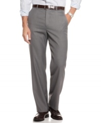 The quintessential on-the-clock pants every working man needs -- these pants from Perry Ellis are the pair to beat. The quintessential on-the-clock pants every working man needs -- these pants from Perry Ellis are the pair to beat.