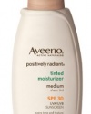 Aveeno Positively Radiant  Tinted Moisturizer, SPF 30 Medium, 2.5 Ounce