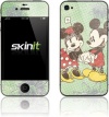 Skinit Mickey & Minnie Holding Hands Vinyl Skin for Apple iPhone 4 / 4S