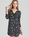 Make a star-struck statement in this printed nightshirt from PJ Salvage.