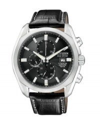 A classically stunning watch design from Citizen Eco-Drive, powered by light from any source. A classically stunning watch design from Citizen Eco-Drive, powered by light from any source.