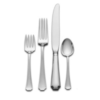 Gorham Fairfax 4-Piece Sterling Silver Flatware Dinner Set, Service for 1 Gorham Fairfax 4-Piece Sterling Silver Flatware Dinner Set, Service for 1