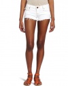 True Religion Women's Joey Snake Eyes Short, Optic White, 30