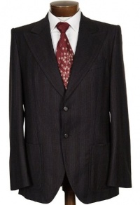 Hugo Boss Mens Pinstripe Wool Sportcoat Jacket 42R Hugo Boss Mens Pinstripe Wool Sportcoat Jacket 42R