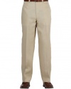 Calvin Klein Men's Flat Front 100% Linen Dress Pants for Destination Weddings, Outdoor Events, Spring, Summer and Casual Occasions