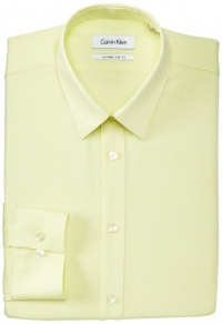 Calvin Klein Men's X Extreme Slim Fit Twill Solid Dress Shirt Calvin Klein Men's X Extreme Slim Fit Twill Solid Dress Shirt