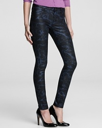 An of-the-moment snakeskin print enlivens these trendworthy BLANKNYC jeans with subtle sheen for an ultra-flattering look that serves as a stylish departure from your everyday blues. An of-the-moment snakeskin print enlivens these trendworthy BLANKNYC jeans with subtle sheen for an ultra-flattering look that serves as a stylish departure from your everyday blues.