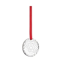 Swedish artist Anna Ehrner designed this handcrafted graphic star ornament for Kosta Boda. Swedish artist Anna Ehrner designed this handcrafted graphic star ornament for Kosta Boda.