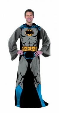 Character Comfy Costume Throws Snuggies (Harry Potter, Superman, Batman, Wonder Woman, Lord of the Rings, Dark Knight, Bilbo, LOTR, The Hobbit, Gandalf, Spiderman) (Batman Classic - In Black - Comfy Costume Throw Snuggie) Character Comfy Costume Throws Snuggies (Harry Potter, Superman, Batman, Wonder Woman, Lord of the Rings, Dark Knight, Bilbo, LOTR, The Hobbit, Gandalf, Spiderman) (Batman Classic - In Black - Comfy Costume Throw Snuggie)
