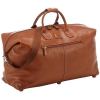 Bric's Luggage Life Pelle 22 Inch Cargo Duffle, Cognac, One Size Bric's Luggage Life Pelle 22 Inch Cargo Duffle, Cognac, One Size