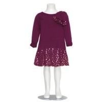 Nicole Miller Girls 2-6X Blake Dress, Purple, 6 Nicole Miller Girls 2-6X Blake Dress, Purple, 6