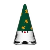 Sparkling clear glass is hand painted in rich, festive colors to create this cheerful Santa ornament, designed by Anna Ehrner for Kosta Boda. Sparkling clear glass is hand painted in rich, festive colors to create this cheerful Santa ornament, designed by Anna Ehrner for Kosta Boda.
