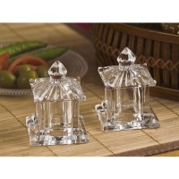 Godinger PAGODA SALT & PEPPER SET Godinger PAGODA SALT & PEPPER SET
