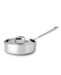 Conquer sautéing, frying, searing and more with the versatility of this must-have piece. High-performance and classic styling with a durable stainless steel interior, a pure aluminum core and a hand-polished magnetic stainless steel exterior set this deep sauté out in your space. Lifetime warranty. Conquer sautéing, frying, searing and more with the versatility of this must-have piece. High-performance and classic styling with a durable stainless steel interior, a pure aluminum core and a hand-polished magnetic stainless steel exterior set this deep sauté out in your space. Lifetime warranty.