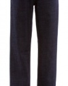 Eileen Fisher Dark Denim Organic Cotton Stretch Skinny Leg Jean Pant 2