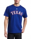 Texas Rangers Official Wordmark Short Sleeve T-Shirt