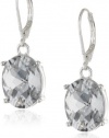 Anne Klein Be Jeweled Lever Back Drop Earrings