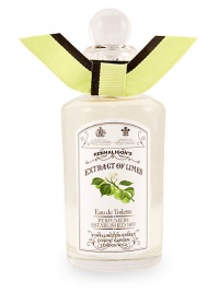 Originally created in 1963, Extract of Limes is shattered sherbet and blossom honey. A classic citrus, penetrating and pure, with straight up West Indian lime, lemon oil and Neroli. High, clear and instantly uplifting. 3.4 oz. Originally created in 1963, Extract of Limes is shattered sherbet and blossom honey. A classic citrus, penetrating and pure, with straight up West Indian lime, lemon oil and Neroli. High, clear and instantly uplifting. 3.4 oz.