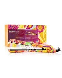 The amika™ 1.25 Ceramic Styler features 100% ceramic plates and is a powerful professional tool that can be used to create straight, wavy and curly styles. The high quality materials and advanced technology make it gentle on hair and incredibly easy to use. Ceramic plates radiate farinfrared heat which preserves moisture in the hair shaft and protects the hair cuticle from damage. The results are silky, soft hair and faster and more effective styling without the damage caused by conventional styling tools. Features: 100% ceramic plates Unique 1.25 floating plate design Adjustable temperature control from 180°F450°F Dual Voltage 110-240V 9 foot 360° swivel cord Easy grip handle made of durable heat resistant material Includes two sectioning clips The amika™ 1.25 Ceramic Styler features 100% ceramic plates and is a powerful professional tool that can be used to create straight, wavy and curly styles. The high quality materials and advanced technology make it gentle on hair and incredibly easy to use. Ceramic plates radiate farinfrared heat which preserves moisture in the hair shaft and protects the hair cuticle from damage. The results are silky, soft hair and faster and more effective styling without the damage caused by conventional styling tools. Features: 100% ceramic plates Unique 1.25 floating plate design Adjustable temperature control from 180°F450°F Dual Voltage 110-240V 9 foot 360° swivel cord Easy grip handle made of durable heat resistant material Includes two sectioning clips