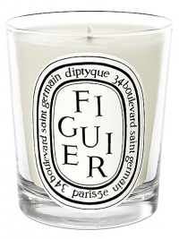 This candle recalls fig trees warmed by the sun. All parts of the tree are represented here. The fig tree is slightly fruity with green and woody notes that give it character.Fruity 50-60 hours burn time Keep wick trimmed to ½ to ensure optimal use Hand poured and made in France This candle recalls fig trees warmed by the sun. All parts of the tree are represented here. The fig tree is slightly fruity with green and woody notes that give it character.Fruity 50-60 hours burn time Keep wick trimmed to ½ to ensure optimal use Hand poured and made in France