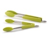 Rachael Ray Tools Lil Huggers 2-Piece Tong Set, Green