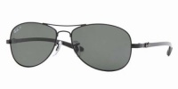 Ray Ban Tech Sunglasses RB8301 002/N5 Black/Crystal Green Polarized, 56mm Ray Ban Tech Sunglasses RB8301 002/N5 Black/Crystal Green Polarized, 56mm