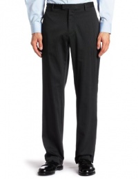 Kenneth Cole New York Men's Tab Front Pant, Black Combo, 33/32 Kenneth Cole New York Men's Tab Front Pant, Black Combo, 33/32
