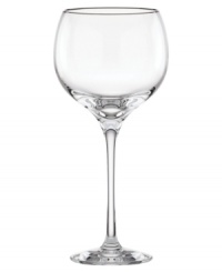 With the same crystal elegance and luxe platinum banding as Solitaire Platinum stemware, the Lenox Signature goblet makes even more of an impact in a new, larger size. With the same crystal elegance and luxe platinum banding as Solitaire Platinum stemware, the Lenox Signature goblet makes even more of an impact in a new, larger size.
