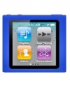 Premium Blue Soft Silicon Gel Skin Case Cover for the Apple iPod Nano 6 Gen, 6th Generation