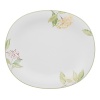 The Green Garland collection is composed of pure white fine china. Each piece features a light, fresh floral treatment in soft shades of green and yellow. Shape is always important and Villeroy & Boch, offering tableware pieces in this collection in round or oblong to create a decidedly modern approach.