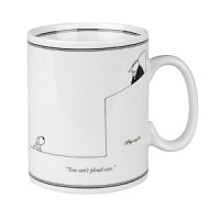 Classic cartoons from New Yorker magazine, now appearing on your table! Made of high quality porcelain in Germany. Dishwasher and microwave safe. Classic cartoons from New Yorker magazine, now appearing on your table! Made of high quality porcelain in Germany. Dishwasher and microwave safe.