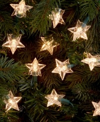 Star light, star bright. Add new brilliance to your tree with a strand of whimsical white stars from Kurt Adler. Star light, star bright. Add new brilliance to your tree with a strand of whimsical white stars from Kurt Adler.