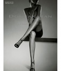 Donna Karan Hosiery The Signature Collection Sheer Satin Ultimate Toner Pantyhose, Medium, Black Donna Karan Hosiery The Signature Collection Sheer Satin Ultimate Toner Pantyhose, Medium, Black