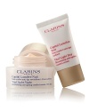 Age-Defying LuminosityClarins' exclusive pioneer plant extracts help defy dark spots, dullness and wrinkles for a smooth, unified skin tone. Visibly lifts, firms and restores the deep luminosity of young-looking skin. Full-Size Vital Light Night Revitalizing Anti-Ageing Cream Travel-Size Vital Light Day Illuminating Anti-Aging Cream