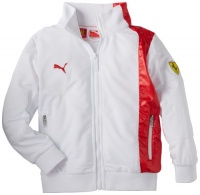 Puma - Kids Boys 2-7 Little Track Jacket, White, 4 Puma - Kids Boys 2-7 Little Track Jacket, White, 4