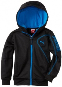 Puma - Kids Boys 2-7 Little Move Jacket, Black, 6 Puma - Kids Boys 2-7 Little Move Jacket, Black, 6