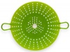 Chef'n Sleekstor VeggiSteam 8-1/2-Inch Silicone Steamer, Arugula