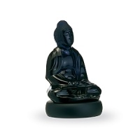 Part of the Lights of Asia collection, this midnight crystal figurine by Kenzo Takada adds a dash of artistic zen to your environs. Part of the Lights of Asia collection, this midnight crystal figurine by Kenzo Takada adds a dash of artistic zen to your environs.