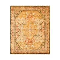Boasting an organic pattern inspired by Oushak tribal designs of the late 19th century that bridges Persian carpets and Bessarabian rugs of Ukraine and Russia, this lavish Ralph Lauren rug exudes heirloom beauty. The bright hued fibers are processed with a special wash to reproduce the antique sheen of prized Oushak rugs. Boasting an organic pattern inspired by Oushak tribal designs of the late 19th century that bridges Persian carpets and Bessarabian rugs of Ukraine and Russia, this lavish Ralph Lauren rug exudes heirloom beauty. The bright hued fibers are processed with a special wash to reproduce the antique sheen of prized Oushak rugs.