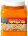 Wabash Valley Farms Real Theater Popcorn Popping Oil, 16-Ounce Jars (Pack of 3)