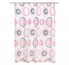 Dwellstudio Shower Curtain, Zinnia Rose