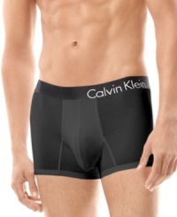 Turmoil on the outside? Comfort within. Stay cool under pressure with these light-weight and breathable trunks from Calvin Klein. Turmoil on the outside? Comfort within. Stay cool under pressure with these light-weight and breathable trunks from Calvin Klein.