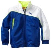 Puma - Kids Boys 2-7 Little Slanted Jacket, Blue, 6